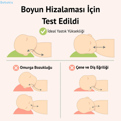 Bebekis™ Ortopedik Visco Çocuk Gelişim Yastığı
